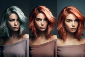 aplicativo para mudar a cor do cabelo